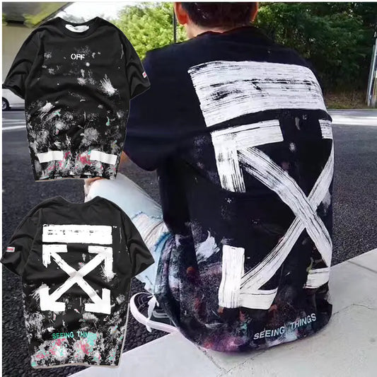Men's Graffiti T-Shirt - American Street Dance Style